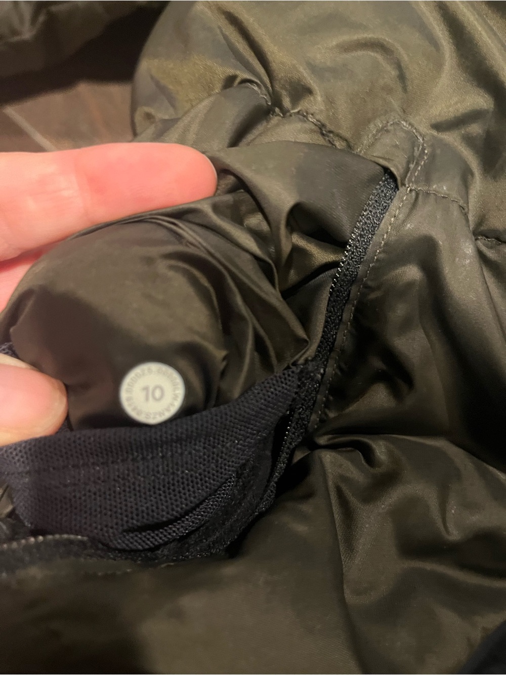 lululemon athletica Olive Quilted Puffer Jacket - Picture 6 of 7